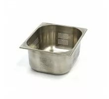 Gastronorm Container - 1/2 GN - 15cm Deep - Stainless Steel - Perforated