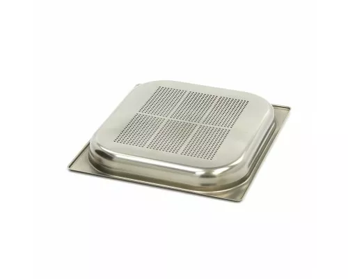 Gastronorm konteiners - 2/3 GN - 4 cm dziļš - nerūsējošais tērauds - perforēts, Maxima, 09367669, GN trauki no metāla Pirkt Gastronorm konteiners - 2/3 GN - 4 cm dziļš - nerūsējošais tērauds - perforēts, Maxima, 09367669