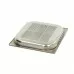 Gastronorm konteiners - 2/3 GN - 4 cm dziļš - nerūsējošais tērauds - perforēts, Maxima, 09367669