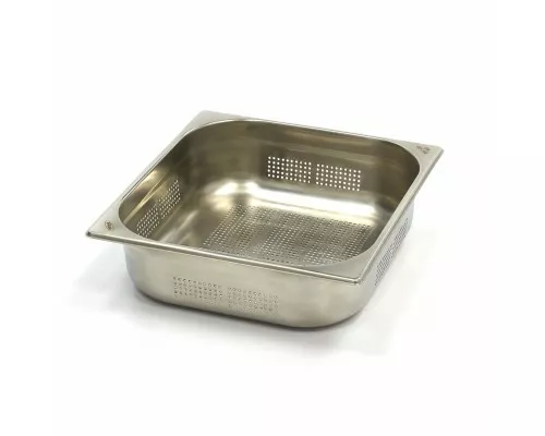 Gastronorm Container - 2/3 GN - 10cm Deep - Stainless Steel - Perforated Gastronorm Container - 2/3 GN - 10cm Deep - Stainless Steel - Perforated