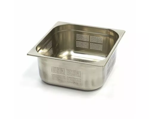 Gastronorm Container - 2/3 GN - 15cm Deep - Stainless Steel - Perforated Gastronorm Container - 2/3 GN - 15cm Deep - Stainless Steel - Perforated