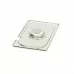 Gastronorm Lid - 1/4 GN - Stainless Steel - with Recess