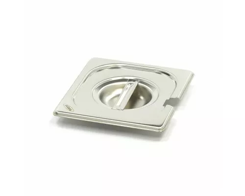 Gastronorm Lid - 1/6 GN - Stainless Steel - with Recess Gastronorm vāciņš - 1/6 GN - nerūsējošais tērauds - ar izvērsumu
