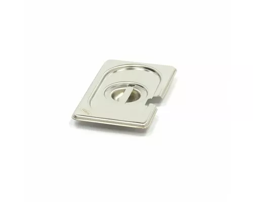 Gastronorm Lid - 1/9 GN - Stainless Steel - with Recess Gastronorm Lid - 1/9 GN - Stainless Steel - with Recess