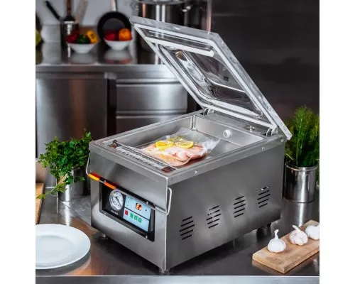 Камерная вакуумная упаковочная машина Мега-М ppUC26/1.750n (вакуумный запайщик) Камерная вакуумная упаковочная машина Мега-М ppUC26/1.750n (вакуумный запайщик)