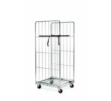 Roll container, base + side framse and 2 straps, Metalcarrelli, 1812