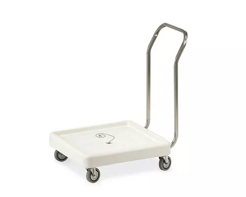Rack stacking rolley, polyethilene base with handle, base cm 51x51, Metalcarrelli, 2205P Rack stacking rolley, polyethilene base with handle, base cm 51x51, Metalcarrelli, 2205P