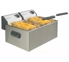 Electric fryer 2x 5 liters, Neumärker, 00-00147
