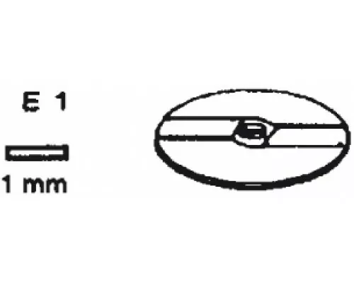 Cutting disk e 1, Neumärker, 06-50756-01 Cutting disk e 1, Neumärker, 06-50756-01