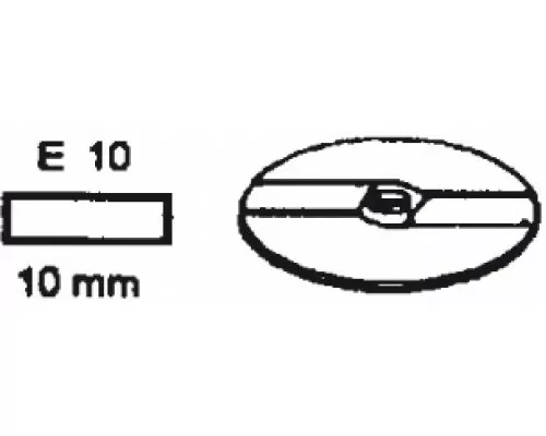 Cutting disk e 10, Neumärker, 06-50756-07 Cutting disk e 10, Neumärker, 06-50756-07