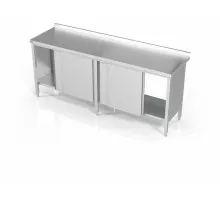 Storage table with sliding doors, Novameta, DML-NLU-100/60/90