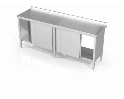 Uzglabāšanas galds ar bīdāmām durvīm, Novameta, DML-NLU-280/60/90 Uzglabāšanas galds ar bīdāmām durvīm, Novameta, DML-NLU-280/60/90