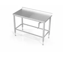 Manual height adjustable table with frame for modular shelves, Novameta, DML-QMV-180/60/90