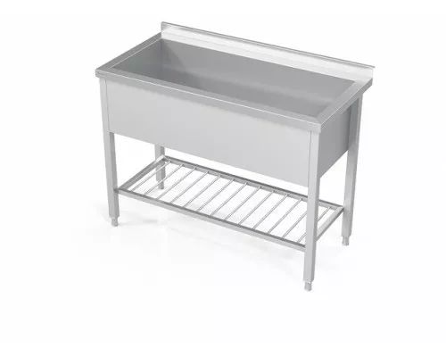 Pot izlietne ar režģa plauktu, Novameta, DV1-PSA-130/60/90 Pot izlietne ar režģa plauktu, Novameta, DV1-PSA-130/60/90