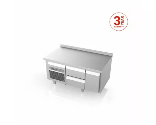 Low cooling counter with neutral drawer, Novameta, Z-FPS-N125-140/70/65 Low cooling counter with neutral drawer, Novameta, Z-FPS-N125-140/70/65