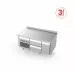 Low cooling counter with neutral drawer, Novameta, Z-FPS-N125-140/70/65