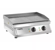 SARO Electrische grillplaat (gegroefd) model FRY TOP GH 610 R