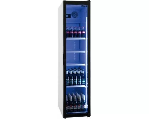 SARO Koelkast met glasdeur <br> - smal model SK 301 SARO Koelkast met glasdeur <br> - smal model SK 301