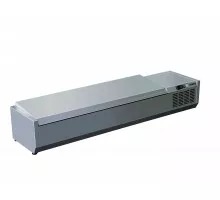 SARO Opzet koelvitrine met deksel <br> - 1/3 GN model VRX 1500 S/S