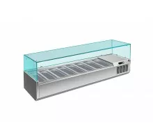 SARO Opzet koelvitrine <br> - 1/3 GN model VRX 1800/380