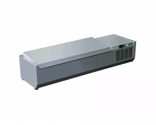SARO Kühlaufsatz mit Deckel - 1/3 GN
Modell VRX 1200 S/S SARO Saldegtā galdiņa izkārtojums ar vāku - 1/3 modelis VRX 1200 S/S