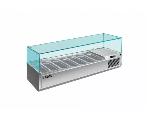 SARO Refrigerated Table Top Display - 1/3 GN model VRX 1600/380, SARO, 323-1035, Ingredients Showcase Buy SARO Refrigerated Table Top Display - 1/3 GN model VRX 1600/380, SARO, 323-1035