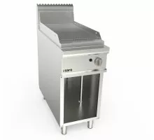SARO Gas griddle plate with open stand model LQ / FTG2BAR