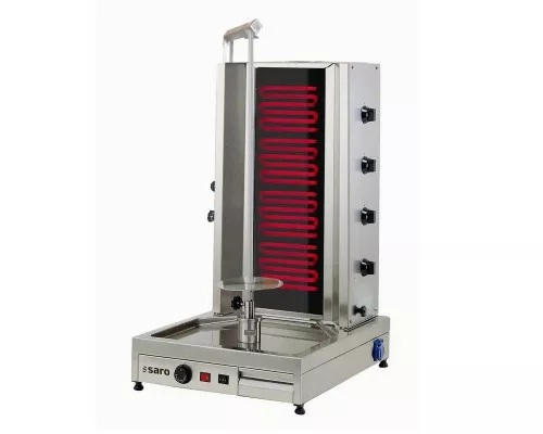 SARO Elektrische kebab / gyros grill <br> - model ED4 SARO Elektrische kebab / gyros grill <br> - model ED4