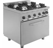SARO Gasfornuis met electrische oven model E7/KUPG4LE