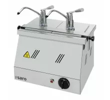 SARO Bainmarie 2 x 1/4 en 2 x 1/6 met pompkop model BM-0216