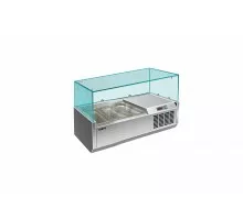 SARO Opzet koelvitrine <br> - 1/3 GN model VRX 955/380