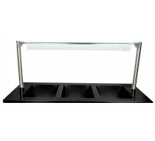 SARO spļaujas aizsargs Bain Marie ratiņiem BTS-2