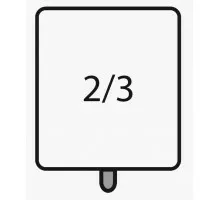 SARO E7/CPCEXD Pasta mand: 2/3 GN