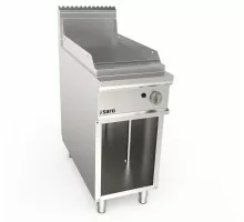 SARO Gas griddle plate with open stand model LQ / FTG2BAL