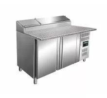 SARO Preparation Table, granit working top - 1/3 GN model SH 1500