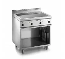 SARO Keramisch fornuis met open onderstel modell E7/CUI2BAL