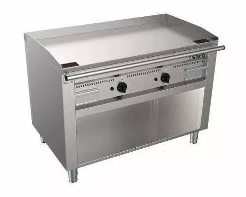 SARO Gas Teppanyaki Grill met open onderstel model TED2/120G SARO Gas Teppanyaki Grill met open onderstel model TED2/120G