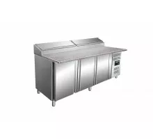 SARO Preparation Table, granit working top - 1/3 GN model SH 2000