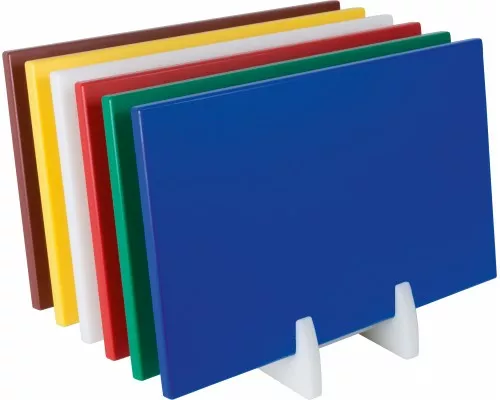 SARO Polyethylen-Schneidebrett, Anti-Rutsch-Füße, gelb SARO polietilēna griešanas dēlis ar pretizslīdes kājiņām dzeltenā krāsā