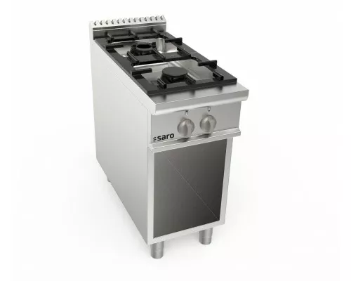 SARO Gasfornuis open onderbouw 2 pits LQ <br> - model LQ / CUG2BA SARO Gasfornuis open onderbouw 2 pits LQ <br> - model LQ / CUG2BA