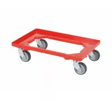 SARO Transporta ratiņi TR sarkans modelis