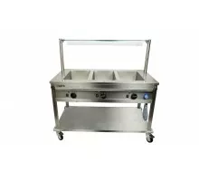 SARO Bain Marie trolley model BTS-3 - SARO Bain Marie kravas karieta modelis BTS-3