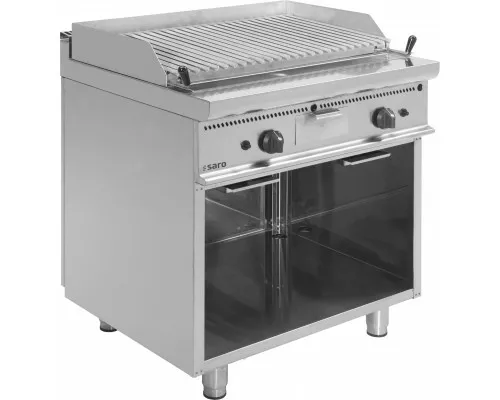 SARO Gas lava rock grill model E7/BS1BA SARO Gas lava rock grill model E7/BS1BA
