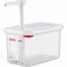 Pump dispenser for sauces gn 1/4, Stalgast, 065164