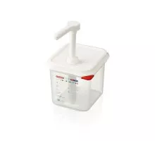 Pump dispenser for sauces gn 1/6, Stalgast, 065166