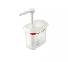 Pump dispenser for sauces gn 1/9, Stalgast, 065169