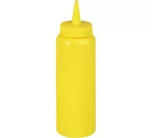 Yellow dispenser for sauces 0, 7 l, Stalgast, 065722