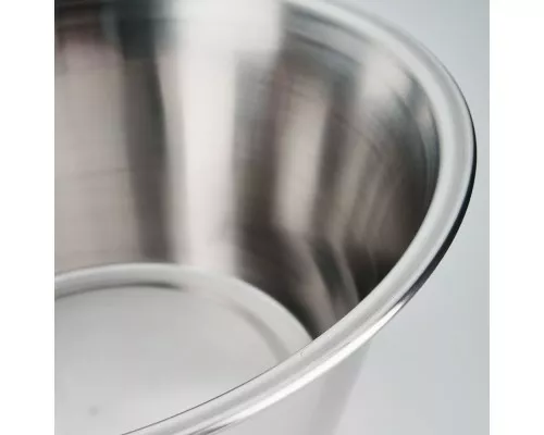 miska kuchenna, stalowa, satynowana, Ø 240 mm, V 3, 5 l Virtuves bļoda, tērauds, satīna apdare, ø 240 mm, v 3,5 l, Stalgast, 081241