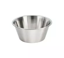 Kitchen bowl, steel, satin finish, ø 280 mm, v 6.2 l, Stalgast, 081281