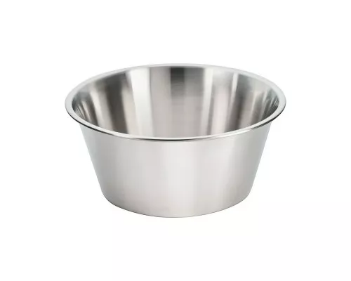 miska kuchenna, stalowa, satynowana, Ø 300 mm, V 7 l Virtuves bļoda, tērauds, satīna apdare, ø 300 mm, v 7 l, Stalgast, 081301